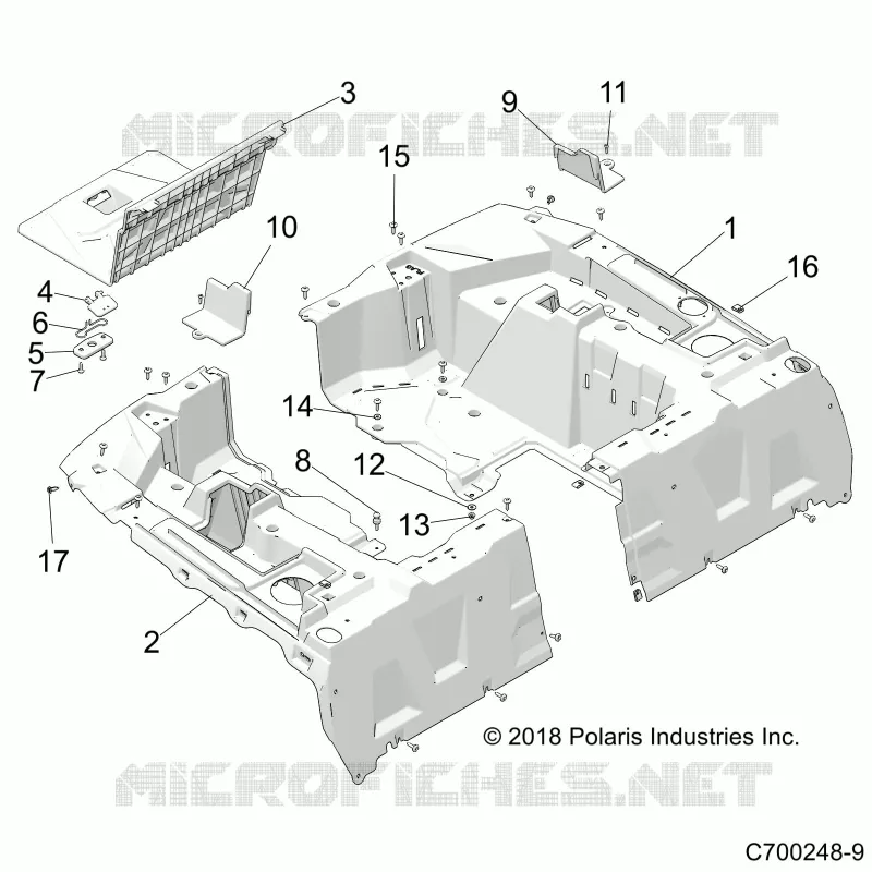 CARROSSERIE ARRIERE RACK