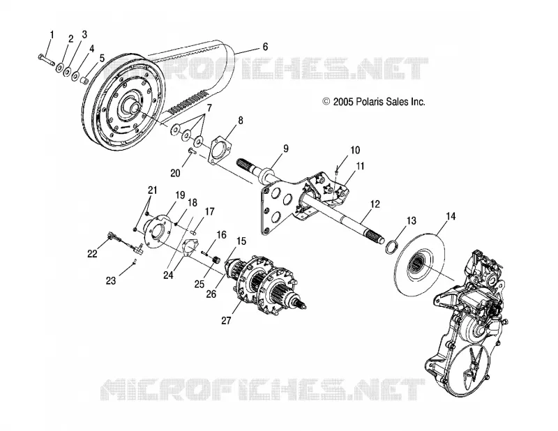 SYSTÈME DE TRANSMISSION, ARBRE DE TRANSMISSION AND JACKSHAFT