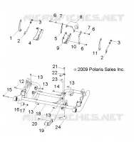 CHASSIS, BRAS OSCILLANT
