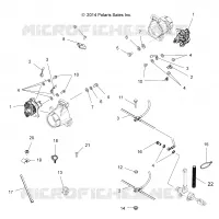 BRAKES, FREIN ARRIERE LINES