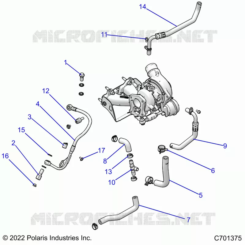 ENGINE, TURBO, COOLING AND OIL