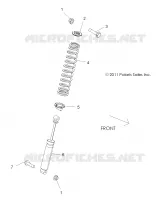 SUSPENSION ARRIERE SUPPORT AMORTISSEUR 