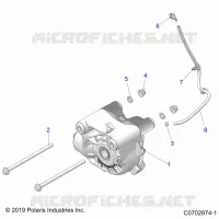 SYSTÃˆME DE TRANSMISSION, FRONT GEARCASE MOUNTING