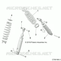 SUSPENSION AVANT SHOCK MOUNTING