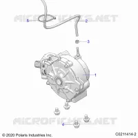 SYSTÃˆME DE TRANSMISSION, FRONT GEARCASE MOUNTING