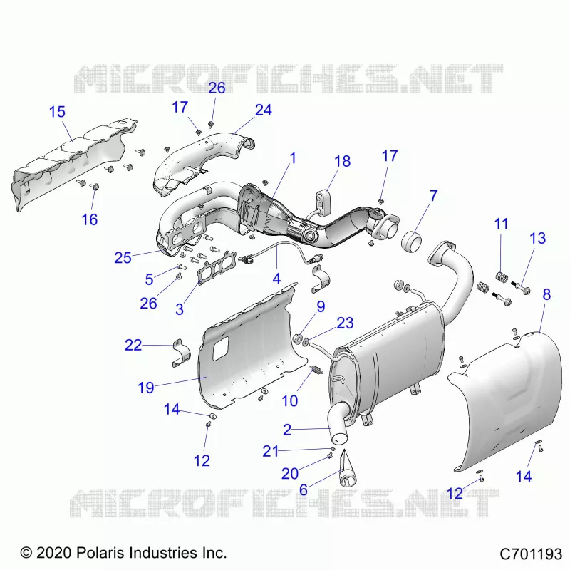 ENGINE, ECHAPPEMENT