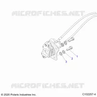 BRAKES, BRAKE ETRIER DE FREIN ARRIERE, MOUNTING
