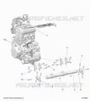 MOTEUR, MOUNTING & LONG BLOCK