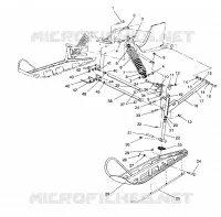 SUSPENSION AVANT AND SKI WIDETRAK GT / X932061 (4924722472011A)