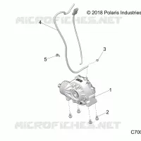 SYSTÃˆME DE TRANSMISSION, FRONT GEARCASE