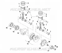 PISTON ET VILEBREQUIN