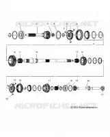 DRIVE TRAIN, TRANSMISSION, INPUT AND MAIN SHAFT