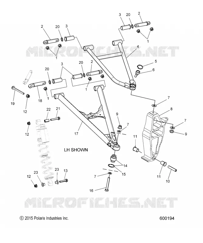 TRIANGLES SUSPENSIONS AVANT 