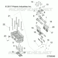 CYLINDRE HEAD AND VALVES