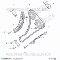 CHAINE DE DISTRIBUTION AND SPROCKET