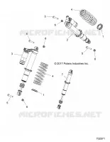SUSPENSION AVANT SHOCK MOUNTING