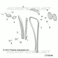 CHAINE DE DISTRIBUTION AND TENSIONER