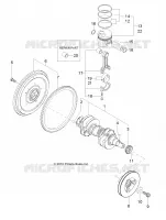MOTEUR, VILEBREQUIN AND PISTON