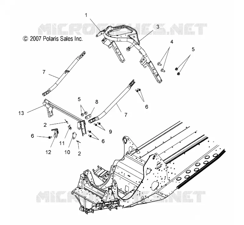 CHASSIS, CHASSIS, FRONT 2