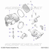 ENGINE, CORPS DE PAPILON AND FUEL RAIL
