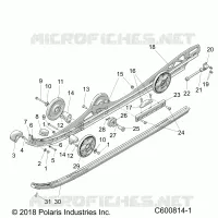 SUSPENSION, FIXATION RAIL