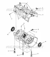 CARTERS MOTEUR CLASSIC TOURING 0963365 and EUROPEAN CLASSIC TOURING E963365 (4933623362C008)