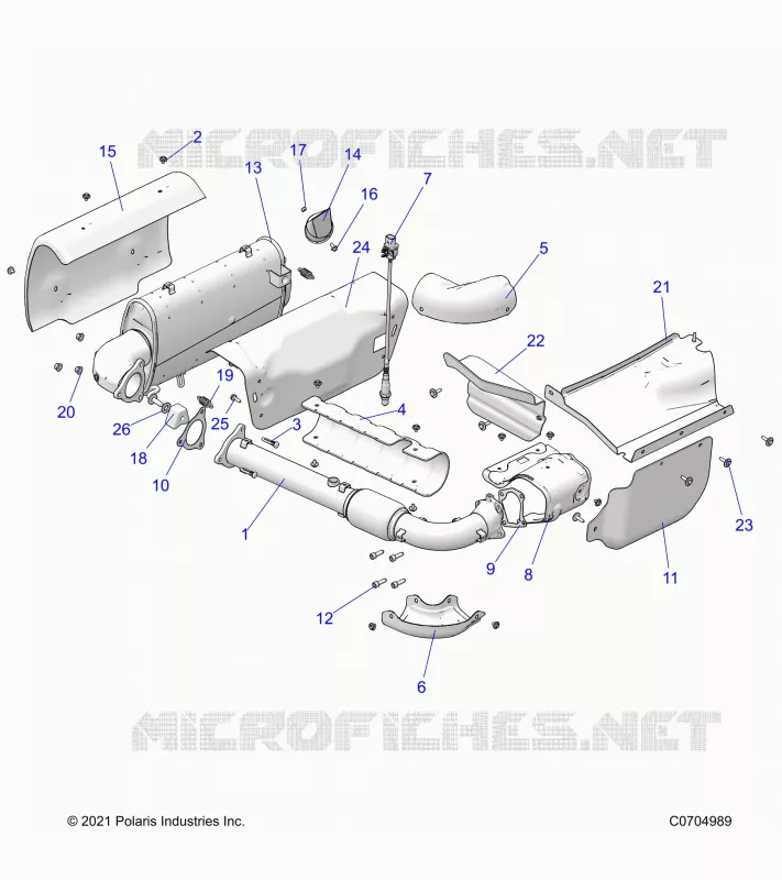 ENGINE, ECHAPPEMENT