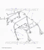 CHASSIS, CAB CADRE