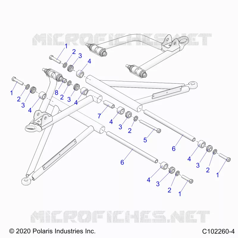 SUSPENSION, A-ARM MOUNTING