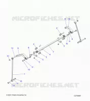 SUSPENSION, REAR BARRE STABILISATRICE