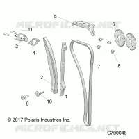CHAINE DE DISTRIBUTION AND TENSIONER