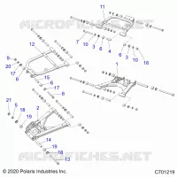 SUSPENSION ARRIERE CONTROL ARMS