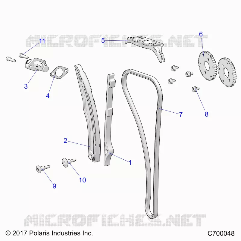 CHAINE DE DISTRIBUTION AND TENSIONER