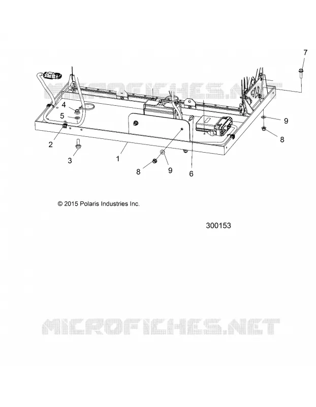 BATTERIE TRAY, LI-ION, 8.9KW AND 12KW