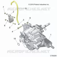 DRIVE TRAIN, MAIN SUPPORT PONT