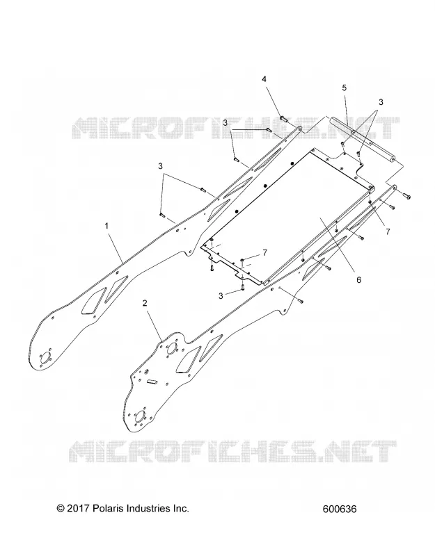 CHASSIS, TUNNEL ASM.