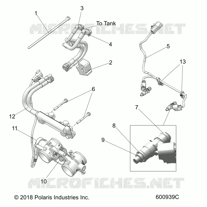 SYSTÃˆME D'ALIMENTATION, RAIL, LINES AND THROTTLE BODY