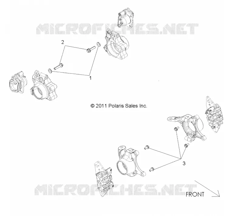 ETRIER DE FREIN MOUNTING