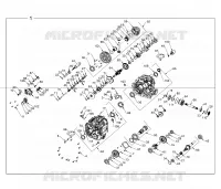 SYSTÃˆME DE TRANSMISSION, MAIN GEARCASE INTERNALS