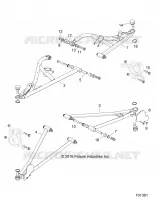 SUSPENSION AVANT CONTROL ARMS