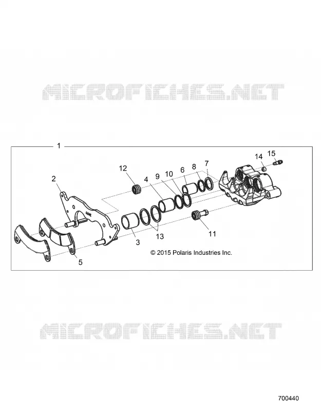 FREIN AVANT CALIPER