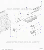 ADMISSION MANIFOLD AND FUEL RAIL