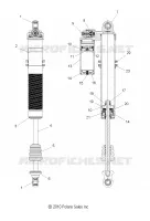 SUSPENSION ARRIERE AMORTISSEUR (7043764)
