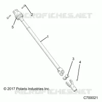 SYSTÃˆME DE TRANSMISSION, REAR PROP SHAFT