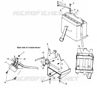 SUPPORT BATTERIE 500 EFI 0963774 and EUROPEAN 500 EFI E963774 (4936183618C005)