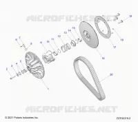 SYSTÃˆME DE TRANSMISSION, SECONDARY CLUTCH