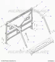 CHASSIS, CAB CADRE