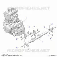 MOTEUR, MOUNTING & LONG BLOCK