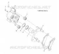 BRAKES, ETRIER DE FREIN ARRIERE