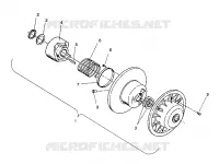 EMBRAYAGE DE TRANSMISSION ASSEMBLY WIDETRAK / 0932064 (4922982298024A)